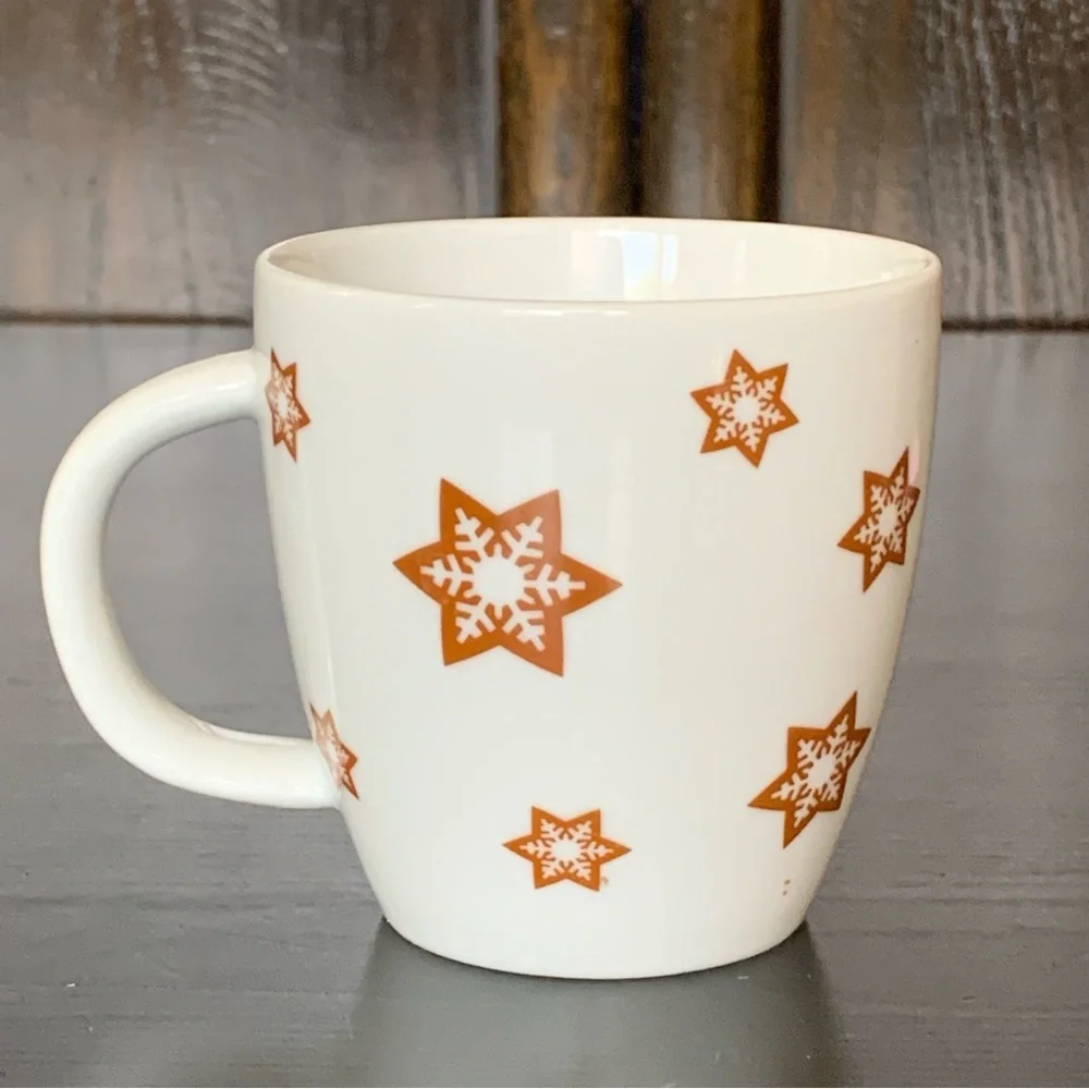 Crate & Barrel Ice Skating Gingerbread Man Espresso Mug - 2012